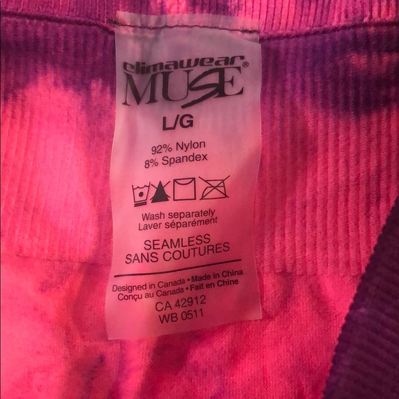 Climawear Muse Tie Dye Shorts size L - Picture 3 of 5